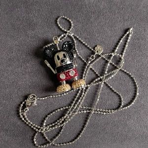 🦢 SWAROVSKI 🦢 Retired MICKEY MOUSE Pendant